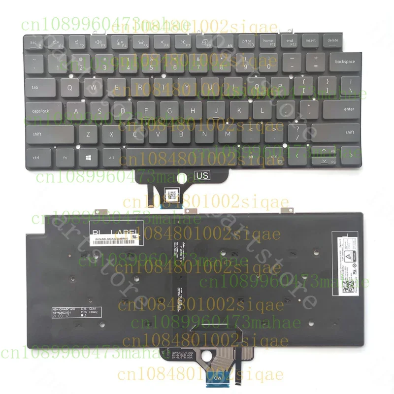 

New Backlit US Keyboard for Dell Latitude 5320 7310 7320 018YPJ WYORESY