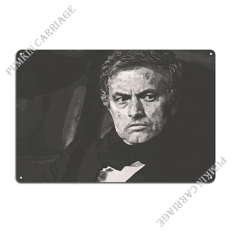 Jose Mourinho Metal Sign Design Funny Living Room Club Tin Sign Poster