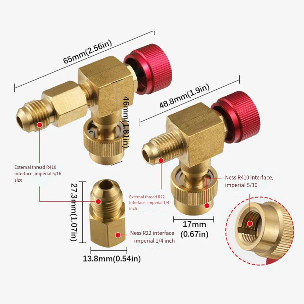 AC Plus Katup Pengaman R410 R22 Alat Deteksi Saklar Pemeliharaan Aksesori Alat AC