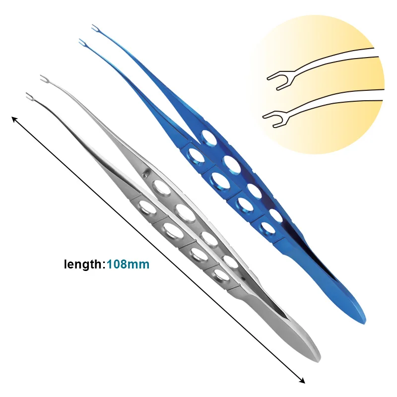 Stainless/Titanium LASIK Retreatment Forceps Autoclavable Ophthalmic Eye Instrument