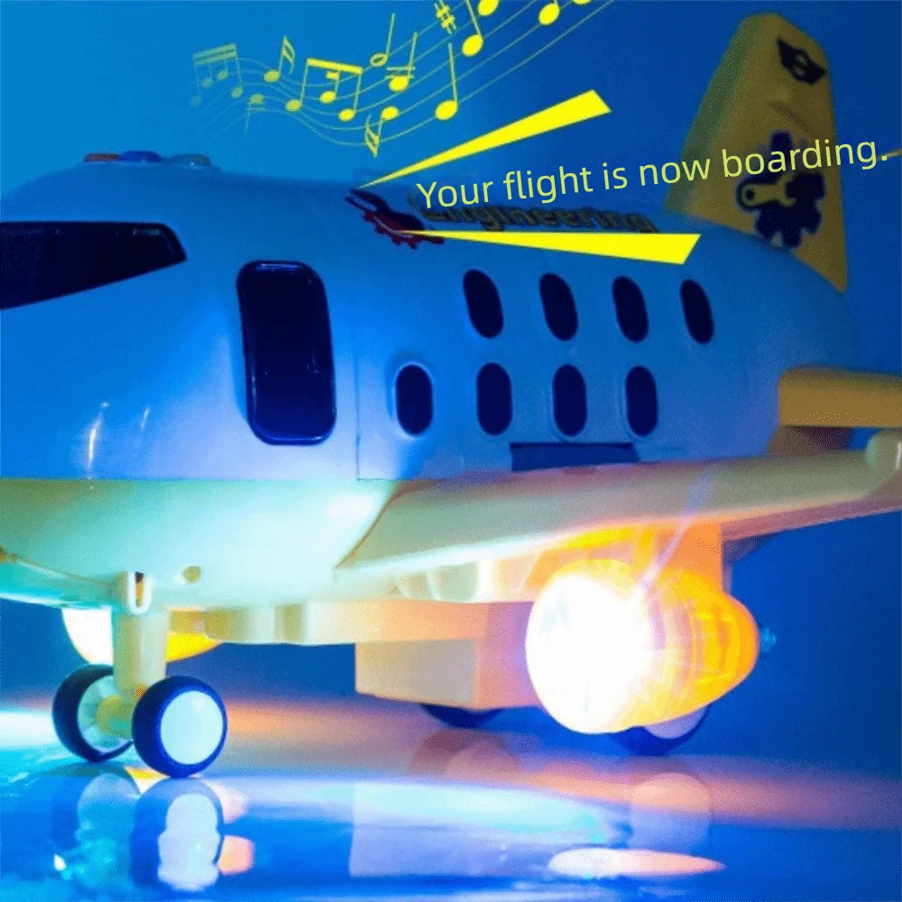 

Новая модель самолета большого размера, тематическая модель инерционного самолета, модель автомобиля из сплава, световая имитация детских автомобилей «сделай сам»