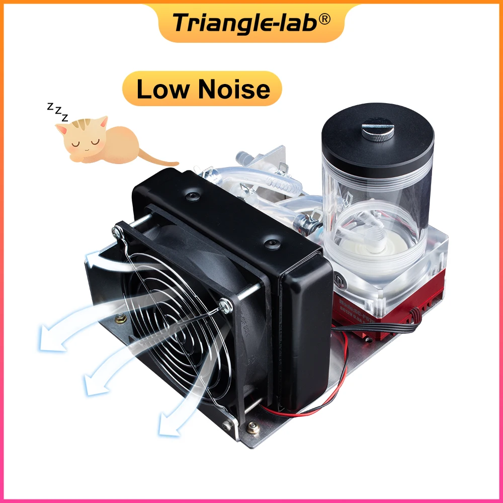 Trianglelab – Titan, Kit de refroidissement à eau pour imprimante 3D, extrudeuse hotend pour TEVO, refroidissement amélioré