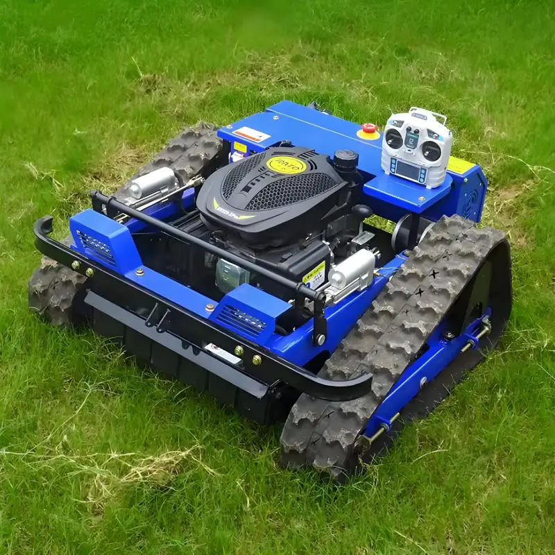 Free Shipping Remote Control Lawn Mower Electric Robot Grass Trimmer Cutter for Garden Yard Home Use From EU Warehouse