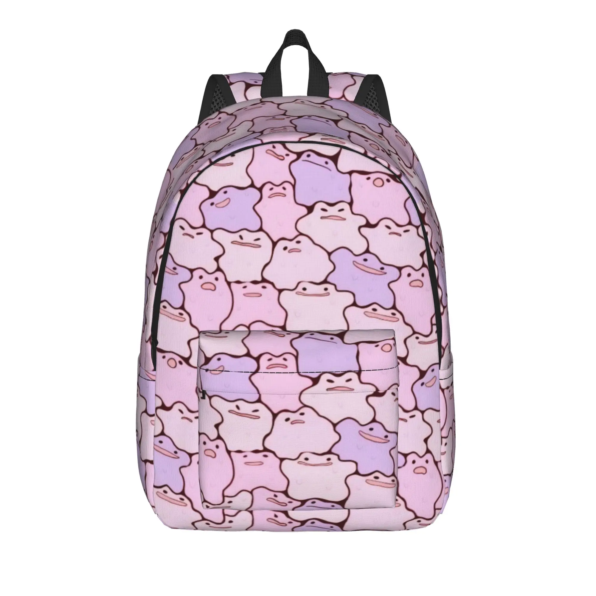 Dittoes Transform Purple blob Backpack Men Women Teenage School Travel Daypack Imposter Cartoon Laptop Shoulder Bag Outdoor