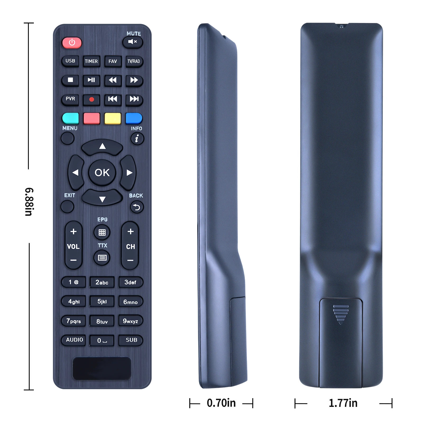 Telecomando per sistema tele telescopico TV BOX