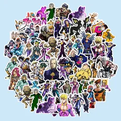 50pcs Anime JOJO Bizarre Adventure Cartoon Stickers for Guitar Suitcase Skateboard Laptop Phone Decals Toys