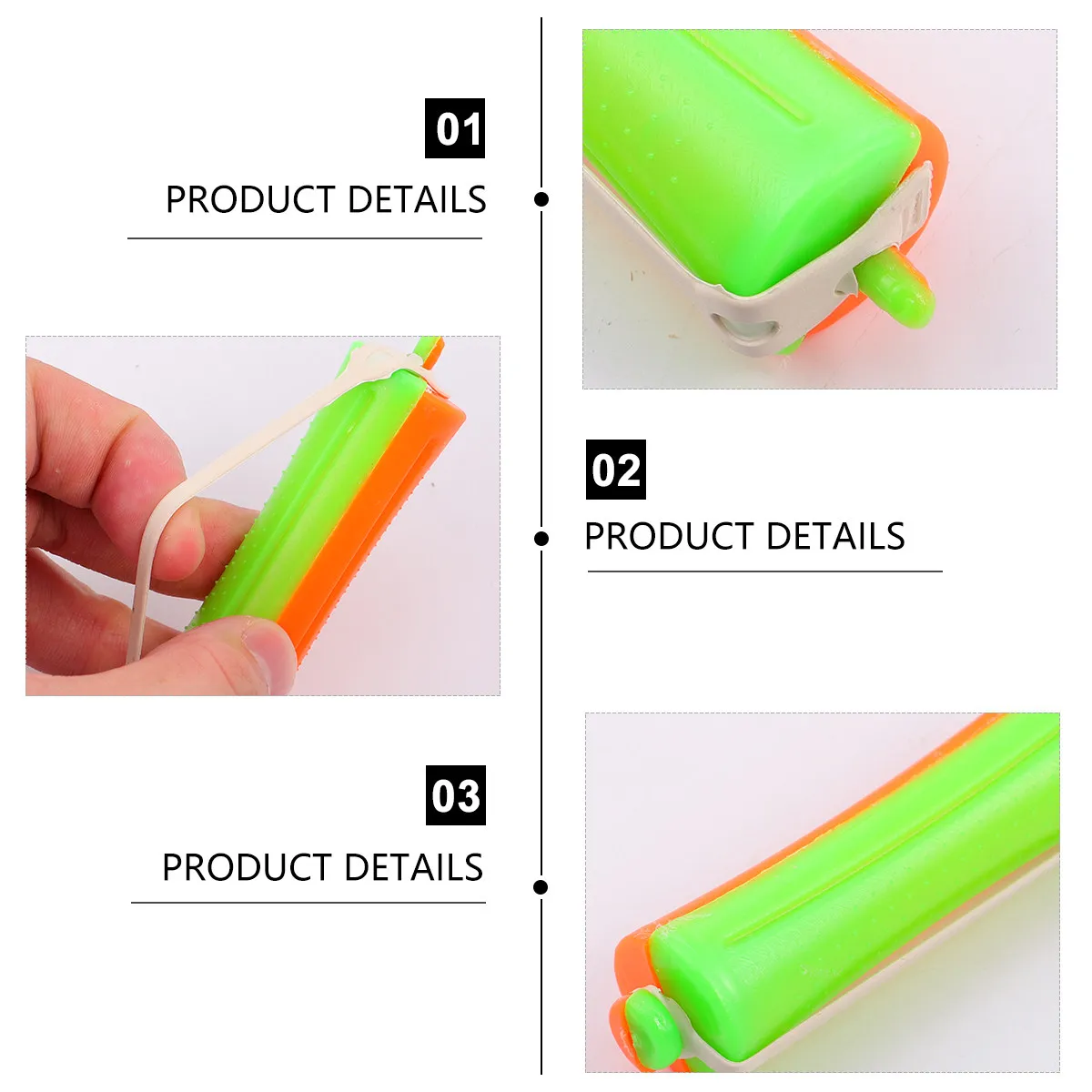 

8Set Hollow Hair Curling Sticks Professional Heatless Curler for All Hair Types Wet Dry Use Time Saving Styling Tool Salon Home