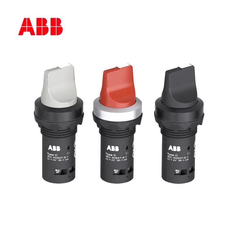 ABB modular ordinary button operation head MP1-10G green MP1-10R red brand new original genuine