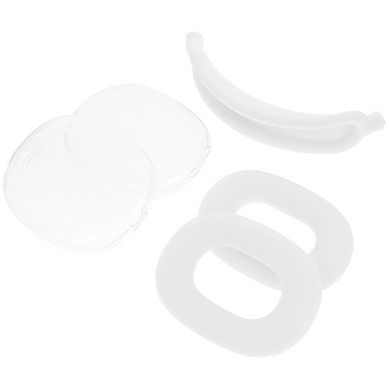 

1 set Headphone Ear Cushion Cover Set Universal Headset Band Replacement Accessory Comfortable Silicone Pe Anti-Slip Ear Cup