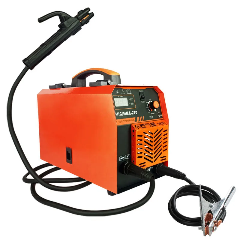 220V 1-5KG Wire CO2 Gas Shielded Welder Portable MIG/MMA 250A  Arc IGBT Inverter Airless Secondary Bonding Welding Machine