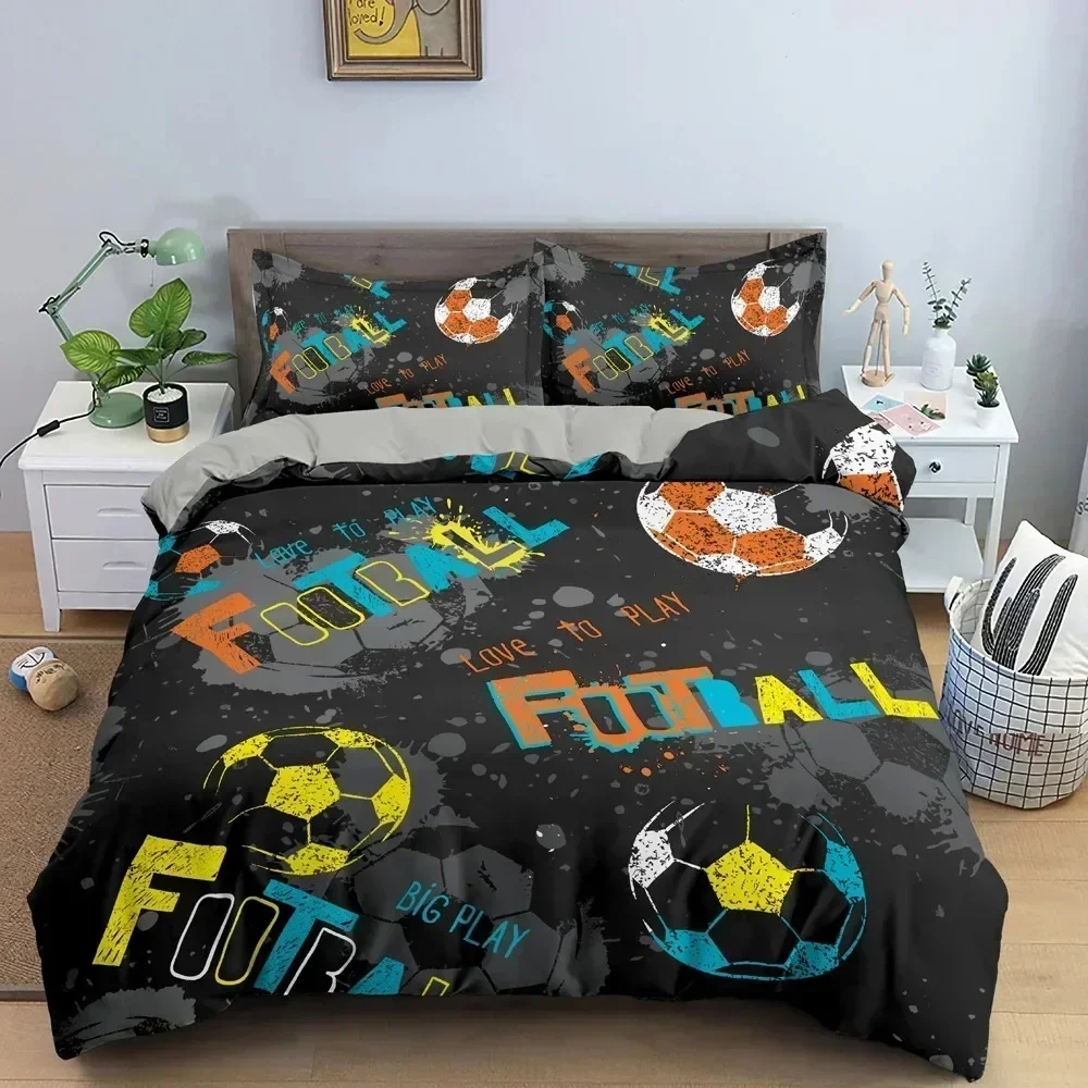 Top Basketball Bedding Set Boys Girls Twin Queen Size Duvet Cover Pillowcase Bed Kids Adult Fashion For Home Textileextile