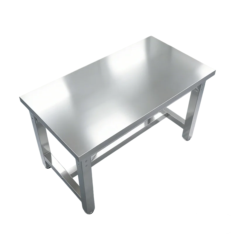 

Рабочий стол из нержавеющей стали, сверхпрочный, лабораторный, особо устойчивый к коррозии, легко чистится, с высокой несущей способностью, для мастерских и заводов