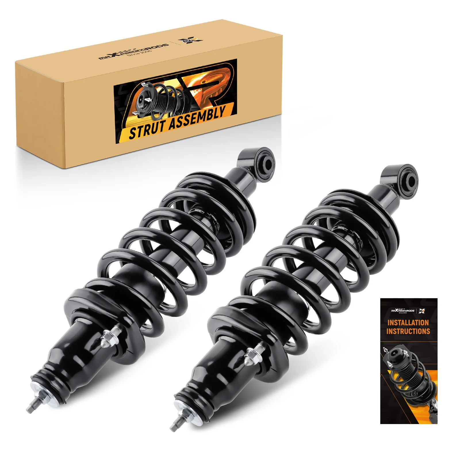 2x Rear Shock Strut w/Coil Spring Assembly For 2002 2003-2006 Honda CR-V 171380L