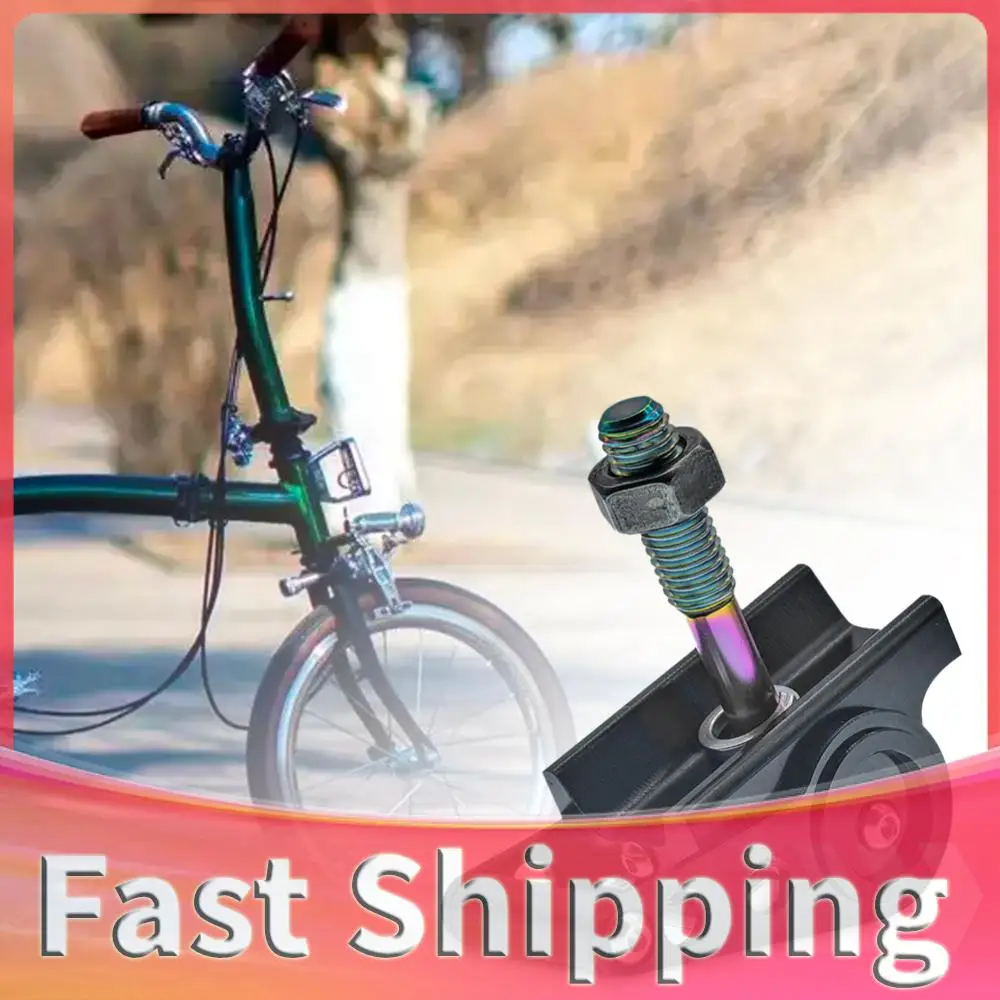 

Bike Handle Quick Release Buckle Aluminum Alloy Cycling Handle Quick Release C Buckle for Brompton Folding Bike