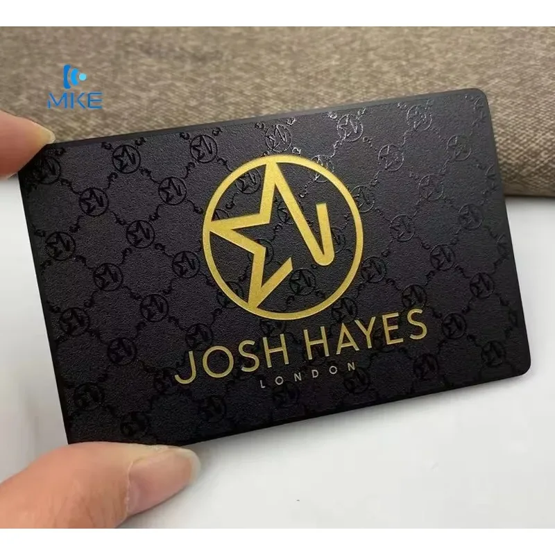 Custom Etching Silver Metal Mirror Business Card