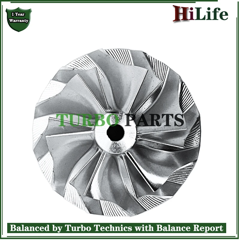 Turbo MFS Wheel 43.4/56mm Turbine Billet Wheel 05179566AB for CHRYSLER 300 C TOURING 3.0 CRD 2987 ccm 160 KW 218 PS 2005/09-
