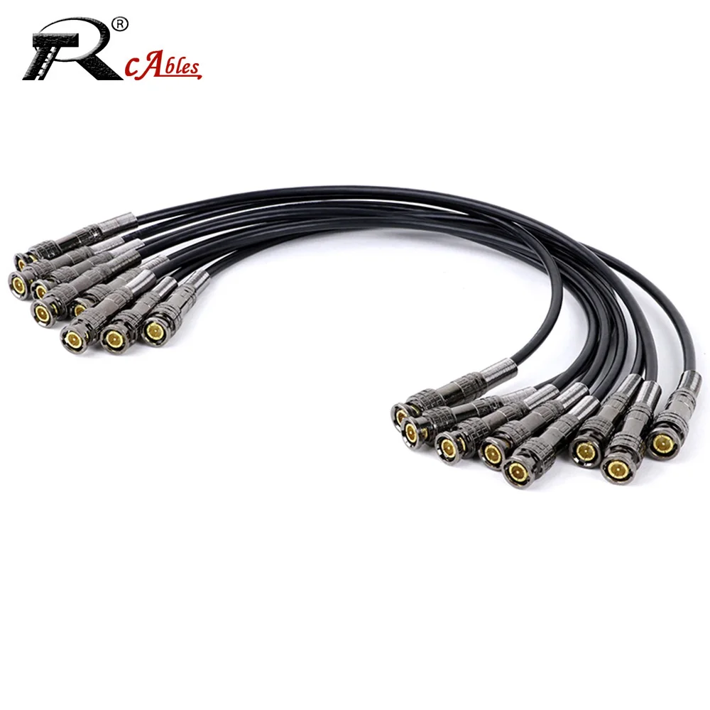 

RG58 BNC Cable 50 ohm BNC Jumper,BNC Male to BNC Male Extension Coax Cable for Antenna Analyzer,CB Radio,Security CCTV Camera