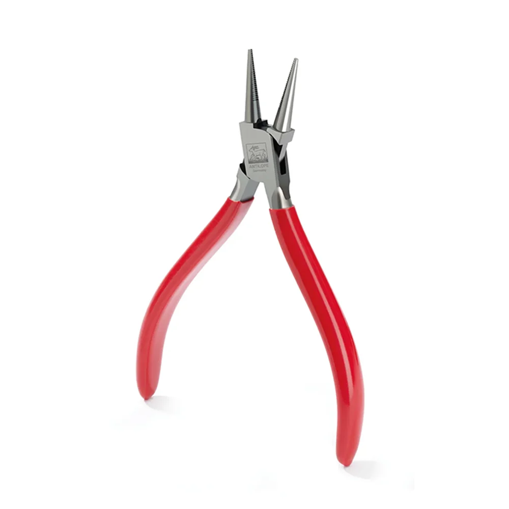 ANTILOPE 130mm Round Serrated Jaws Pliers Springless Design Form Smooth Consistent Loops Curves for Jewelry Making
