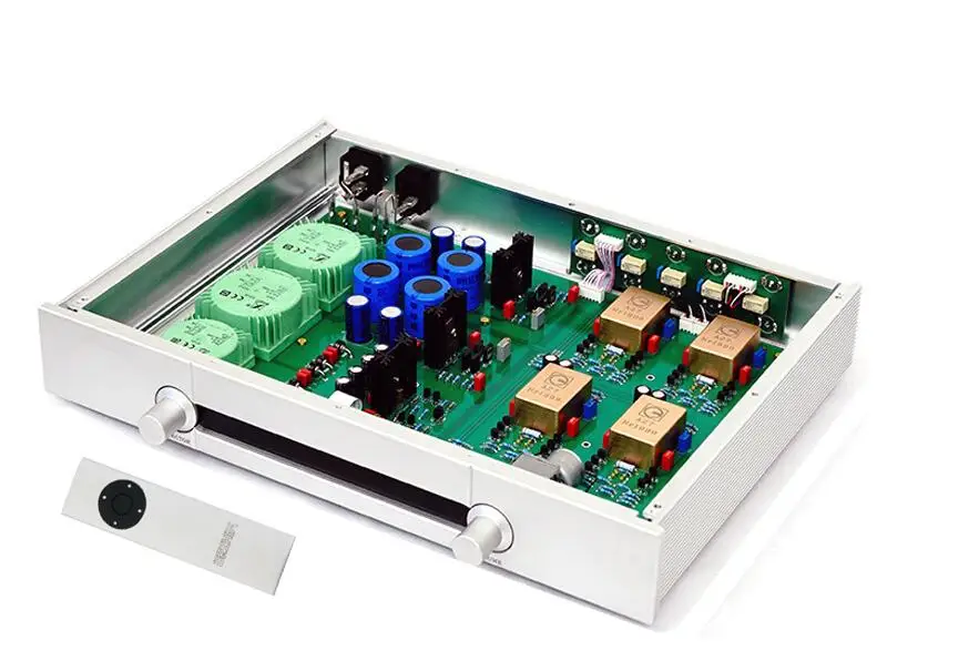 

Refer To Goldmund 27 HIFI Preamplifier with Remote Control High Reduction 4 Groups of Input Interface Audio Amplifier