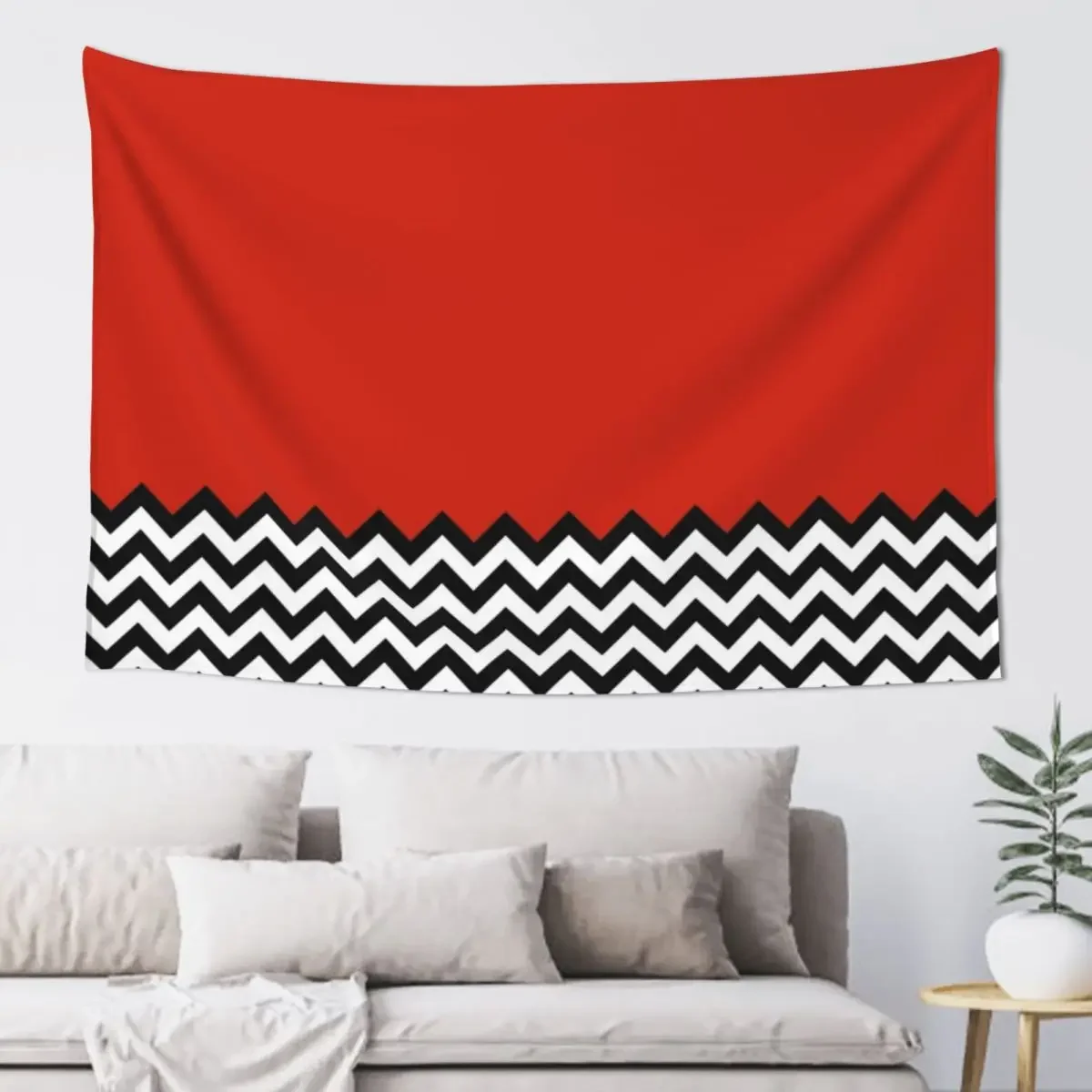 Black Lodge (Twin Peaks) inspired graphic Tapestry Decor For Bedroom Bedroom Decorations Tapestry