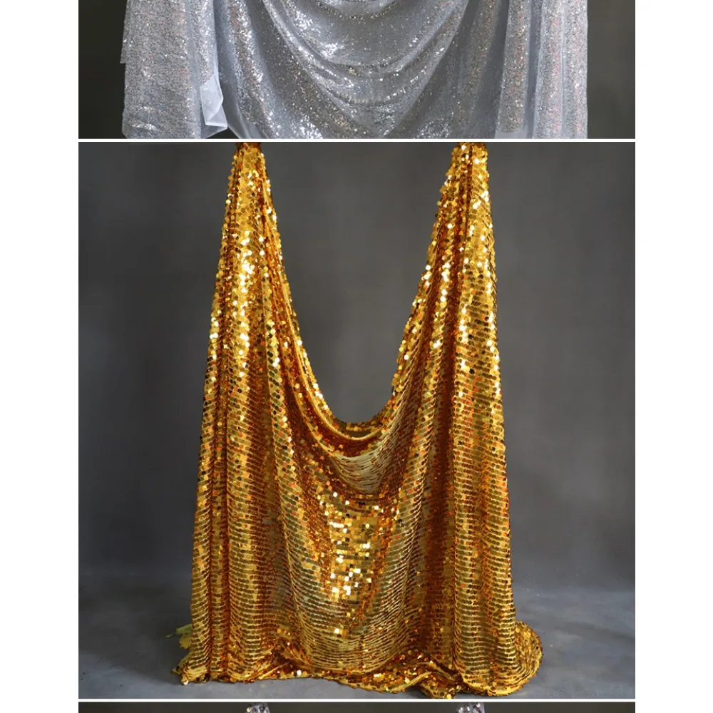 

Золотой, серебряный блесток, свадебная сцена, фон, ткань, занавеска, декоративная пряжа, сделай сам, принадлежности для шитья одежды, ткань