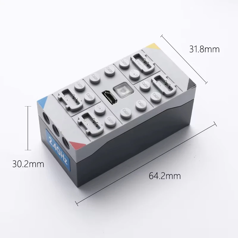 CaDA RC S054 S059 Super Sports Car MOC Assembling Building Blocks Bricks Power Group Module Spare Parts Toys Remote Control
