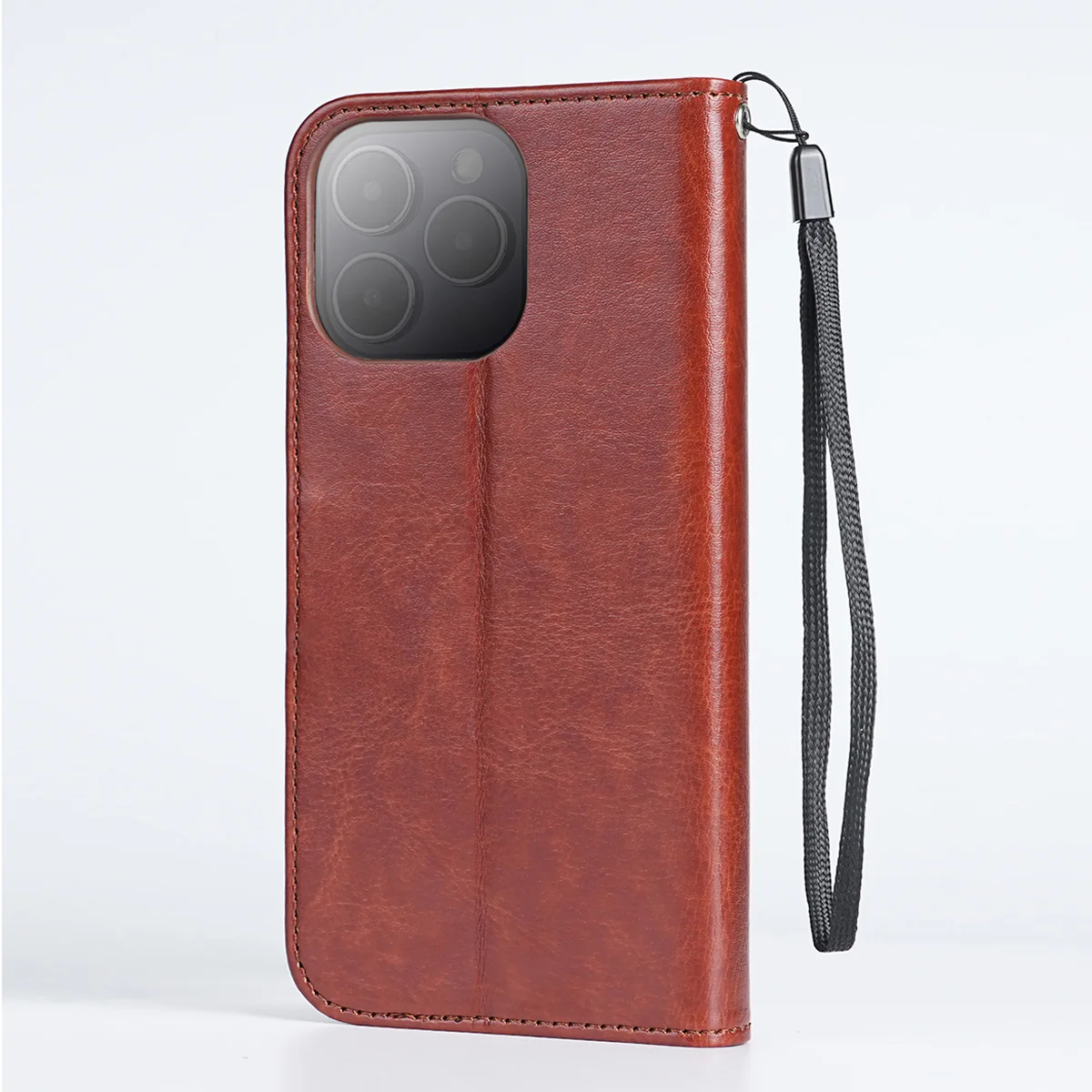 Faux Leather Phone Case for Samsung GalaxyZ Fold 3 Z Fold 4 Z Fold 5 Z Fold 6 Multi-functional Weak Magnetic, Lanyard, Dustproof view 3