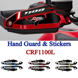 For Honda Africa Twin CRF 1100L 2021 Guards CRF 1100 L ADV Hand Guard Deflectors CRF1100L Motorcycle Handguard Protect Stickers