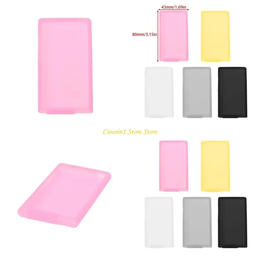 

A3PC Soft Silicone Back Cover Skin Protective for Case For Apple for iPod for Nano 7