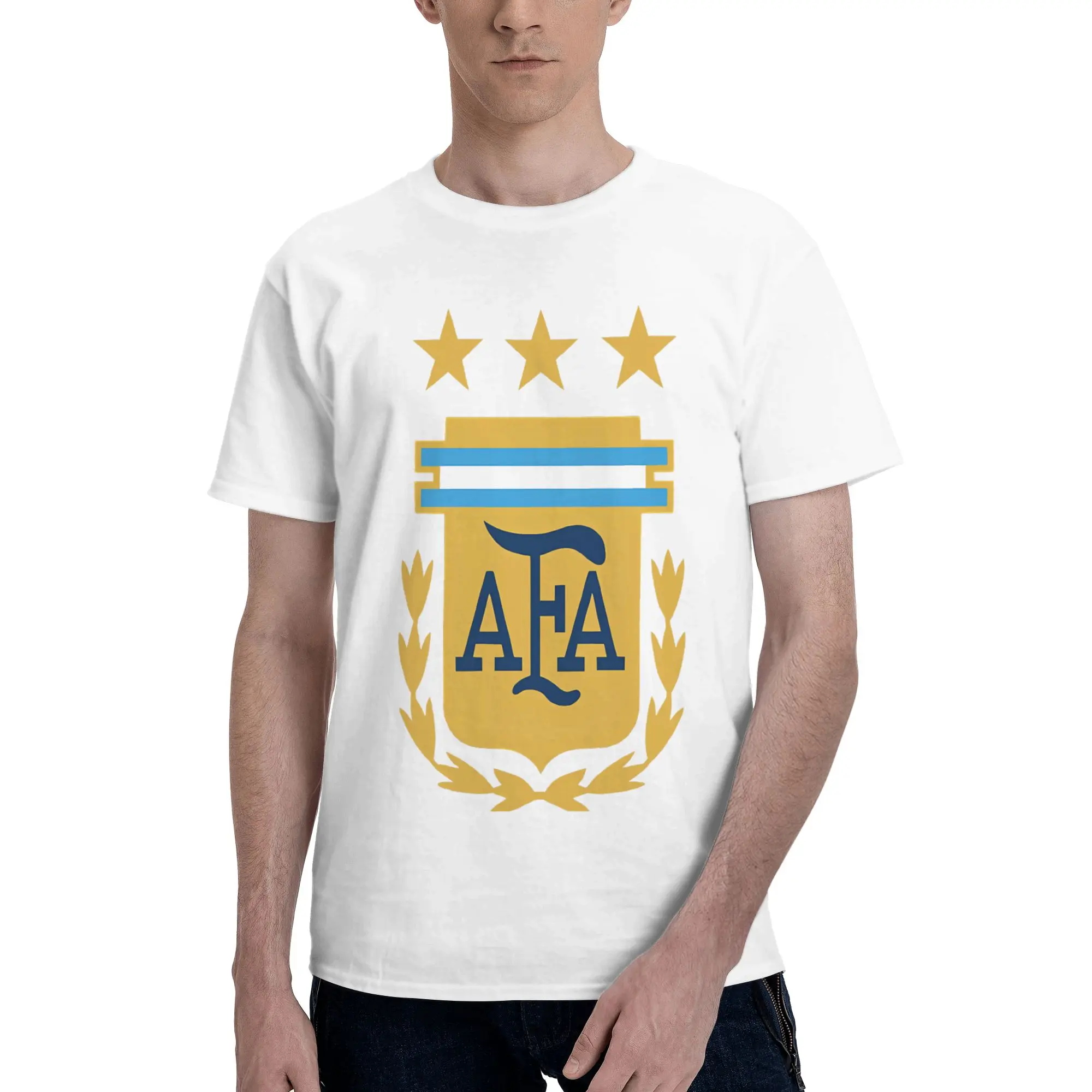 ARGENTINA NATIONAL TEAM Literary Reversible T-shirt Home Lazy T-shirt