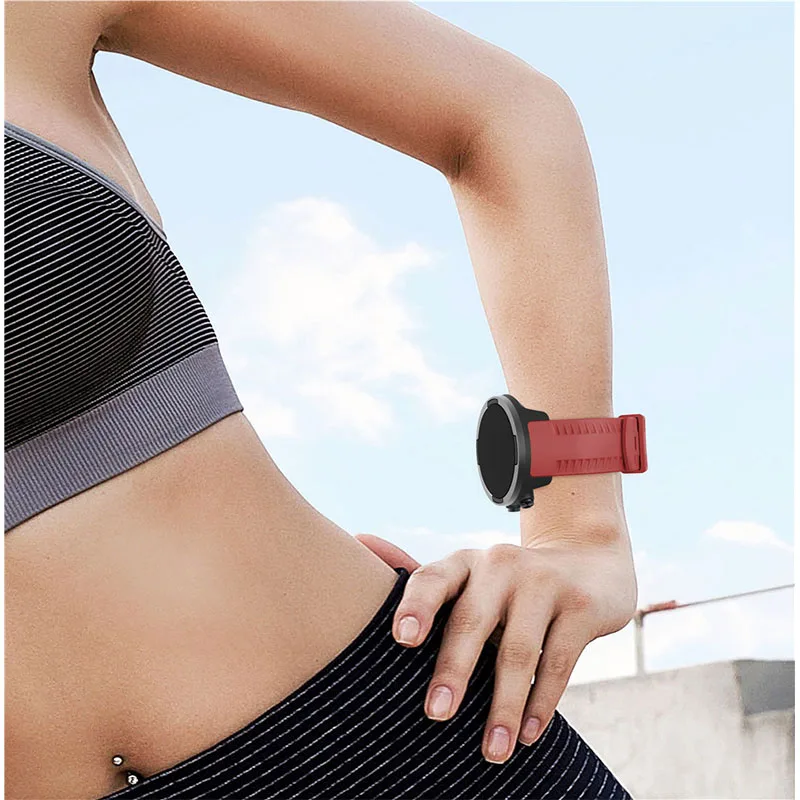 Силиконовый сменный Аксессуар Ремешок для часов браслет для Suunto 9 и Suunto Spartan Sport HR Baro Smartwatch