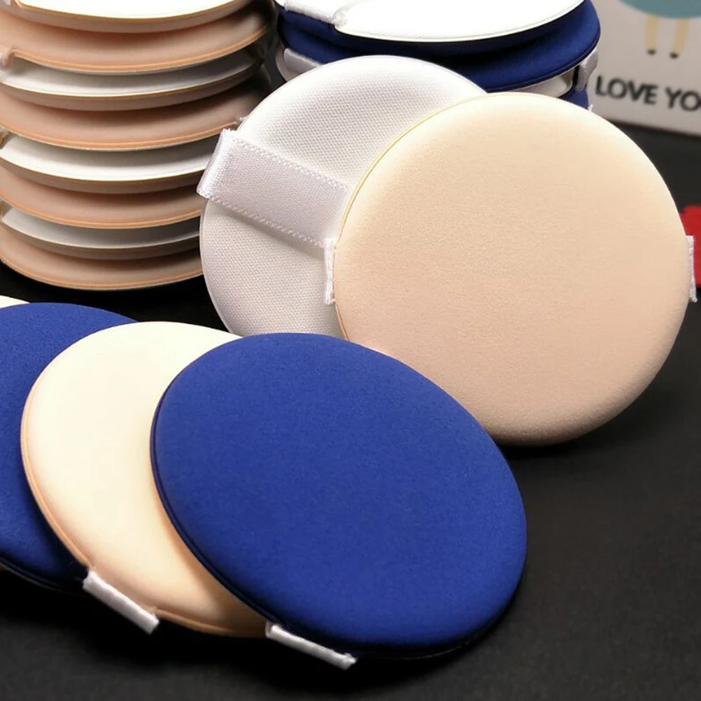 8 pezzi di materiale morbido premium per cipria secca, soffio di cipria, spugne per trucco bagnato, saloni per il viso, viaggi a casa