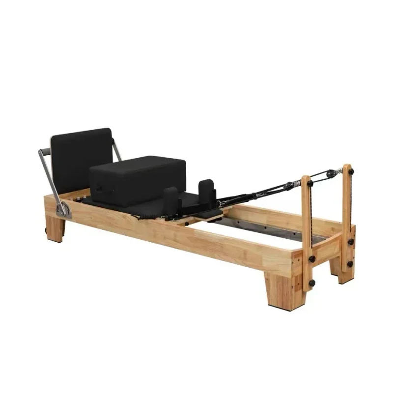 Newly Upgraded PD Multifunctional Oak Pilates Core Training Bed Yoga Hammock Buffer Workout Tools Enhance Core Strength
