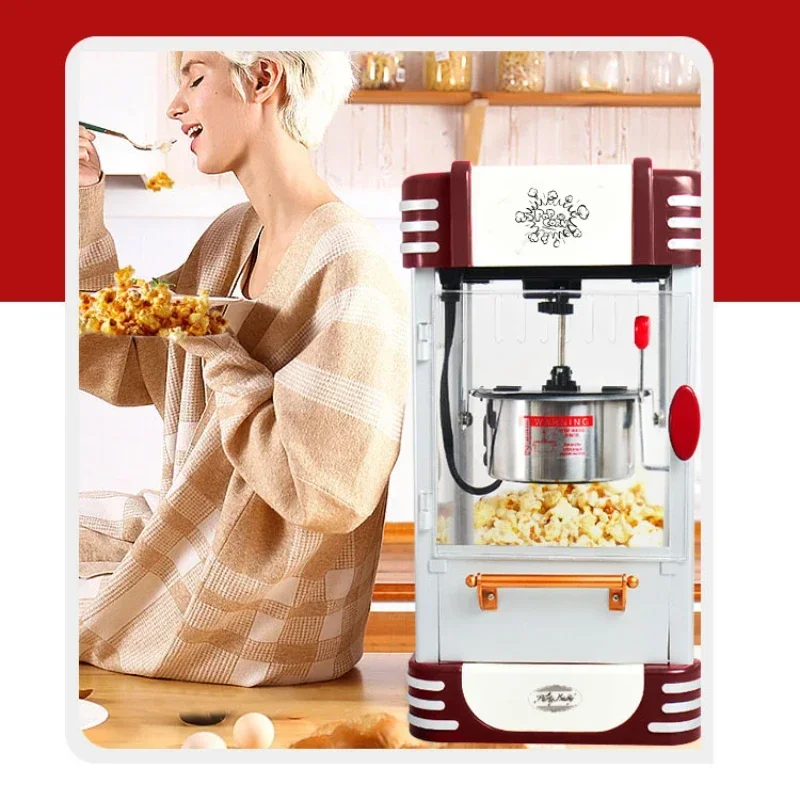 220V Popcorn Machine for Small Commercial Stalls