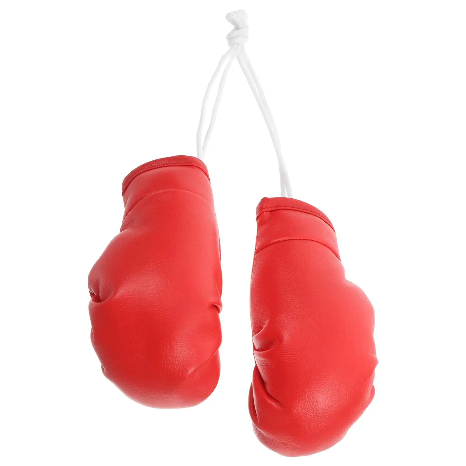 

10Cm Pcs Boxing Glove Car Rearview Mirror Hanging Decoration Miniature Punching Gloves Keychain Charm Bag nament Home Decor Wind