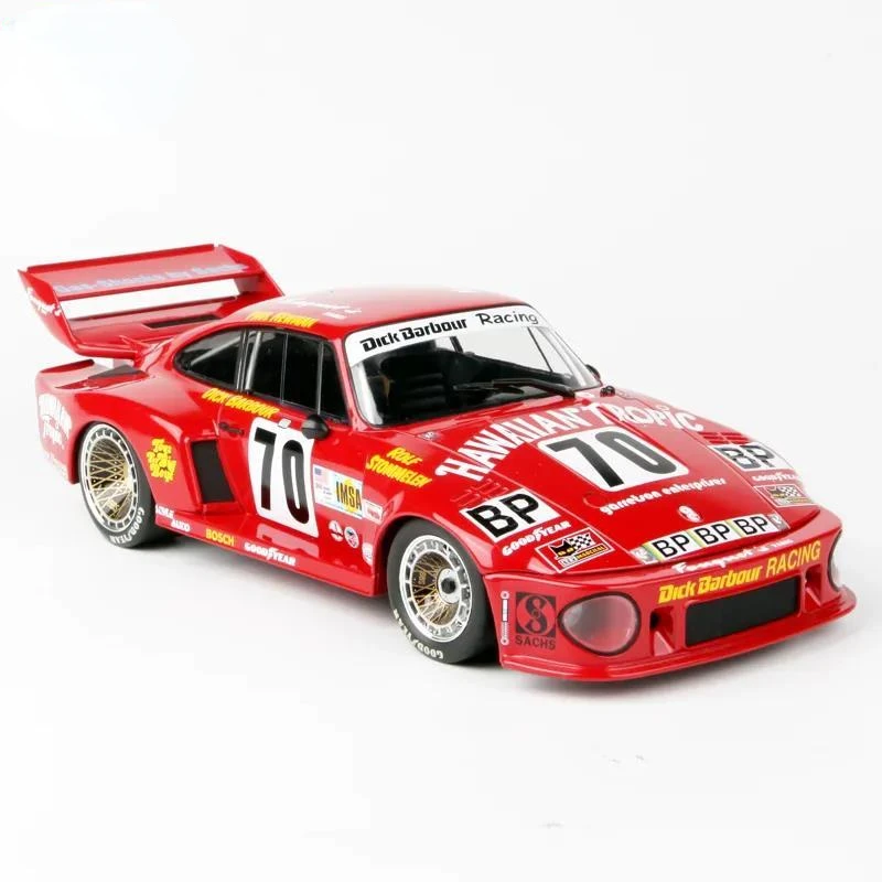 

1:18 1979 Porsche 935 24# High Simulation Diecast Car Metal Alloy Model Car Toys for Children Gift Collection