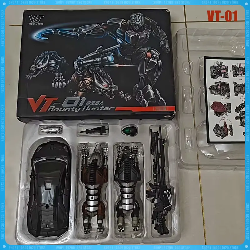 

Transformation Toy VT-01 VT01 Bounty Hunter Two Dogs UT R01 BSL Robot Action Figure Model Collection Toy Birthday Gift