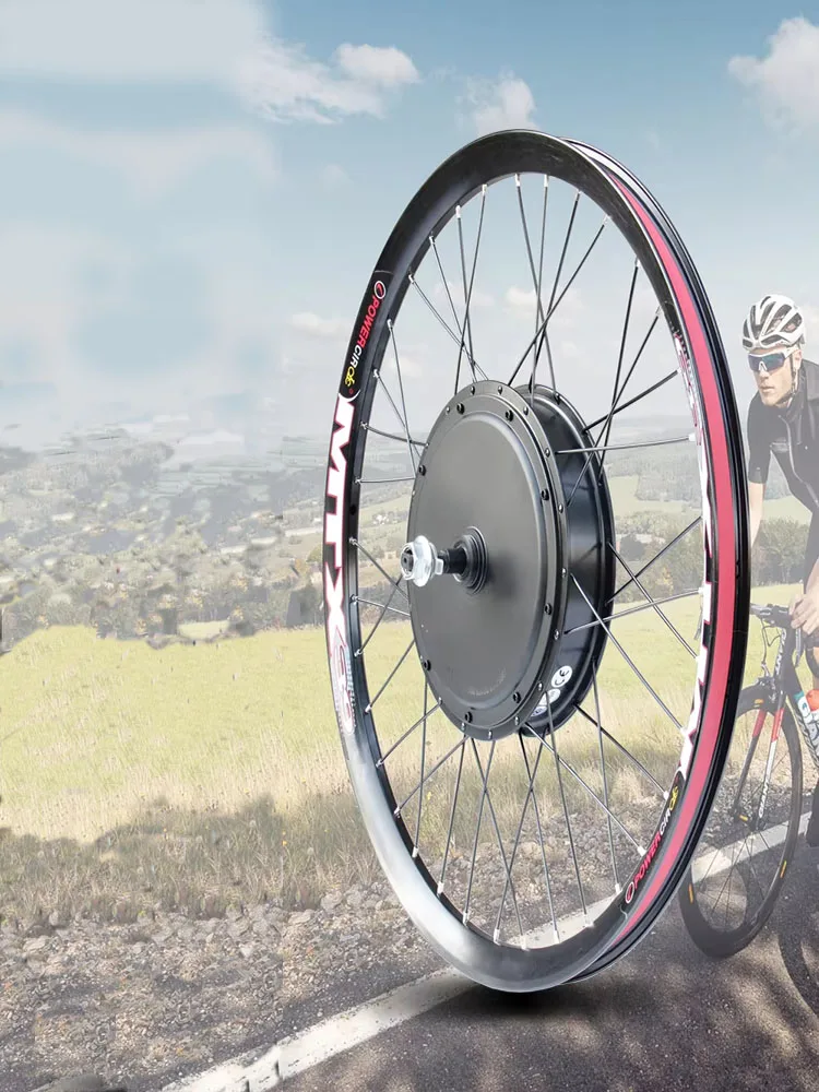 AliExpress 72V 3000W Ebike Conversion Kit Brushless Gearless Rear Rotate Hub Motor Wheel Speed 100-105km/h for Electric Bike Kit 20-29inch
