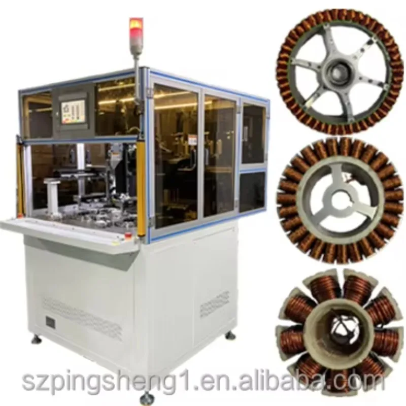SMG Fully Automatic for Outer Winding Stator Toroidal Armature Motor Coil Winding Machine