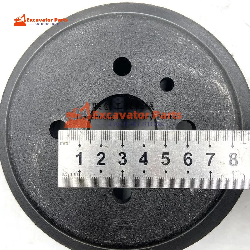 For AdaptationHitachi ZAX EX200 5 200 6Change To Little Fan Water Pump Pulley Isuzu 6BG1Engine Excavator