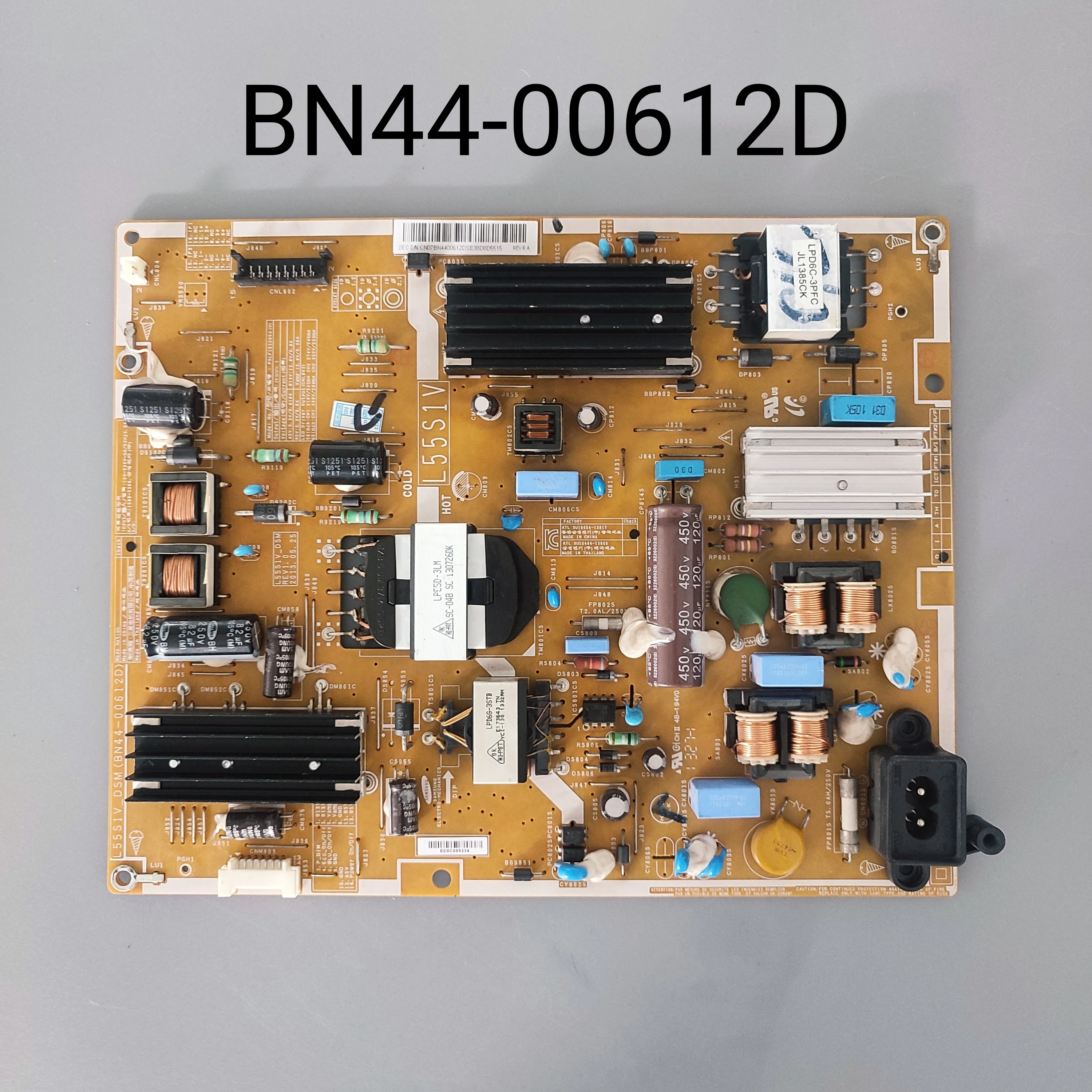 Original For  Power Board BN44-00612D For UE50F5000AKXRU UE50F5500AWXXC UE50F5000AWXZF UN50F5500AFXZA  TV