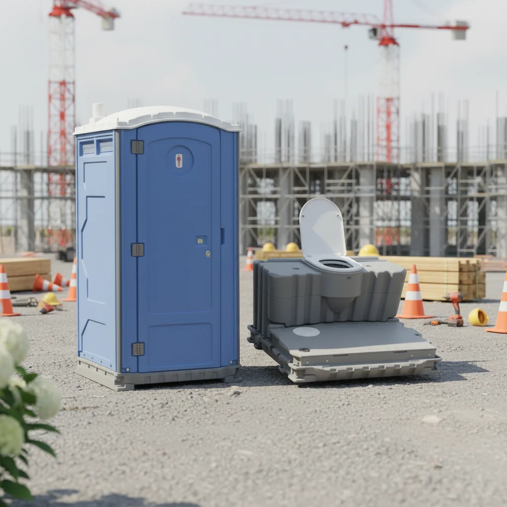 

Factory Hot Sale Portable Toilet Price Portable Toilet Cabin Outdoor Mobile Plastic Toilet in Stock