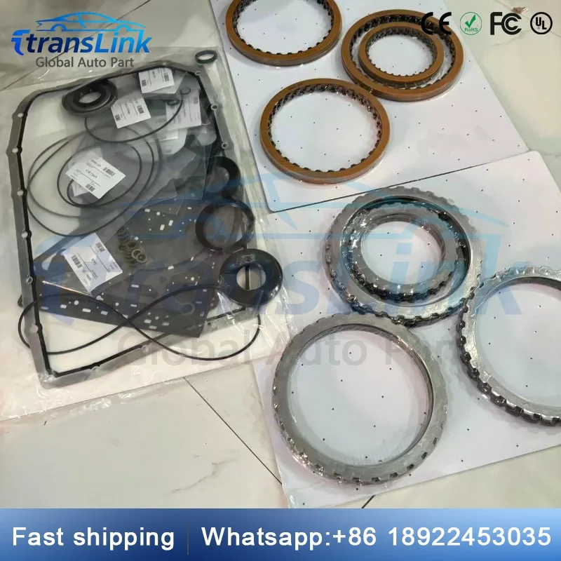 6R80 Transmission Master Kit Overhaul Rebuild Kit Friction plate steel sheet 1set  Fits For Ford F150 Ford Ranger Repair Kit