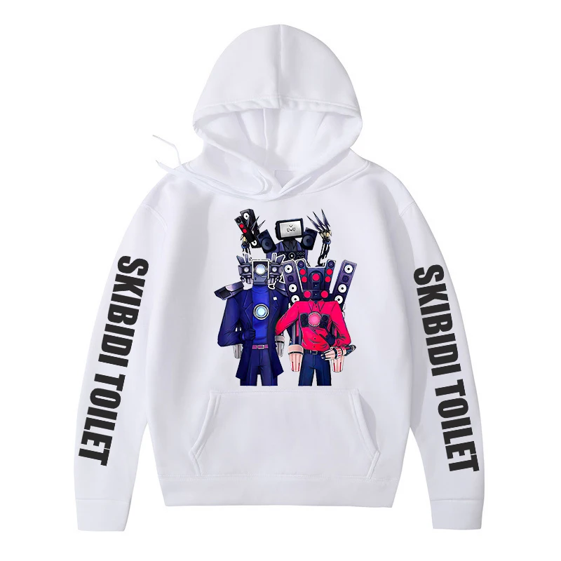 New Skibidi Toilet Cartoon Hoodies for Children  3-14T Christmas Sweatshirt Y2k Tops Kids Clothes Causal Style Fashion Hoodies