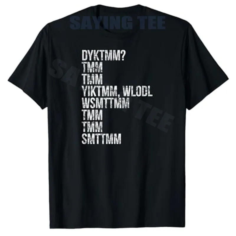 Do You Know The Muffin Man Funny Sarcastic Saying Tee Vintage T-Shirt Short Sleeve Letters Print Y2k Graphic Outfit Novelty Gift