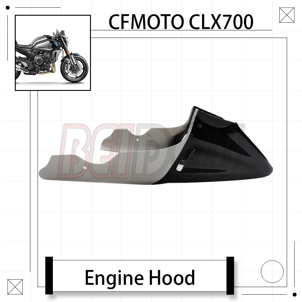 

For CFMOTO CLX700 CLX-700 700 CLX Motorcycle Modified Lower Air Shroud Lower Cover Engine Hood