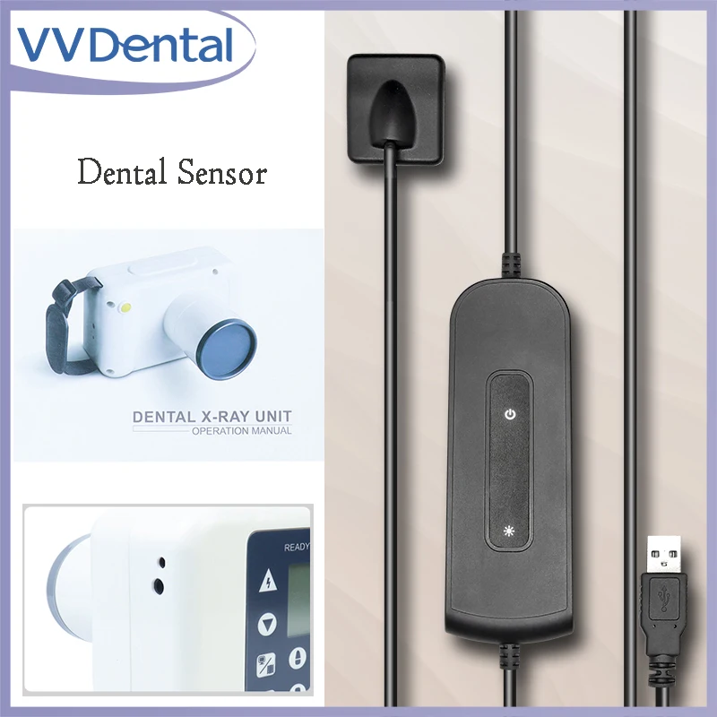 

Стоматологический датчик, рентгеновский радиоизограф, цифровой датчик, система внутриротовой визуализации, HD-изображение, портативный датчик Rvg, стоматологический инструмент