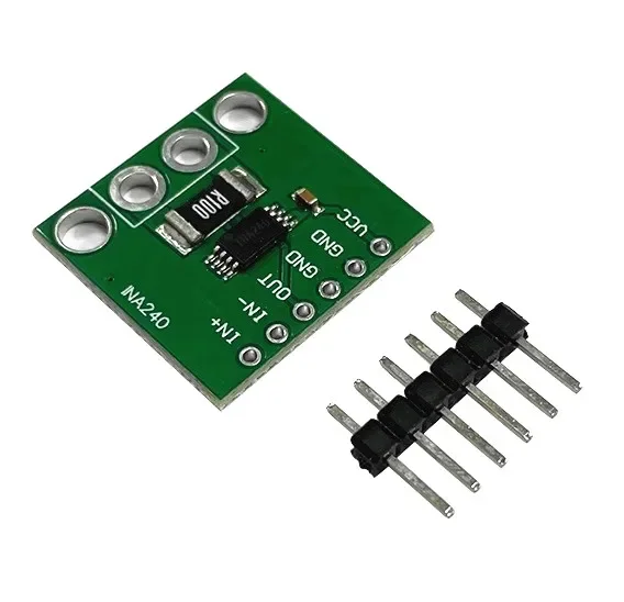 1PCS INA240 Module INA240A1 Current Detection Amplifier Current Monitoring Dual Way Current Collection