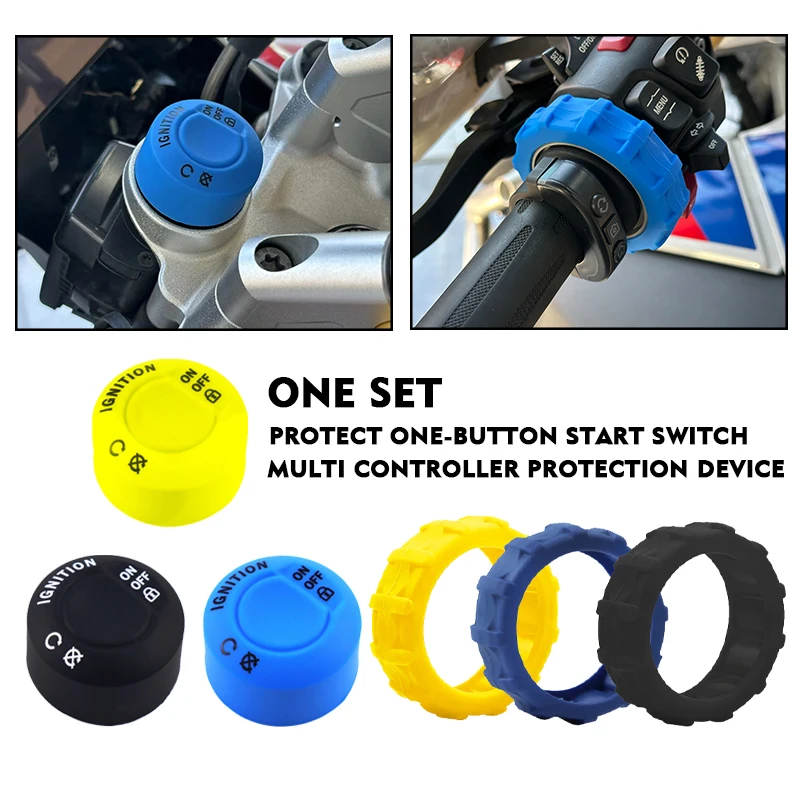 One-key Start Switch Protective Cover For BMW R1200GS R1250GS R 1250 GS Adventure F850GS ADV Multi Controller Protector Handle