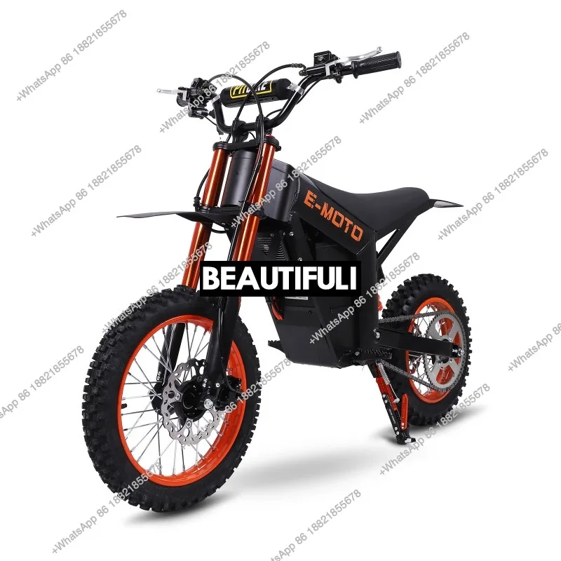 

Straight two-wheeled lightweight ultra-long range electric motocross bike